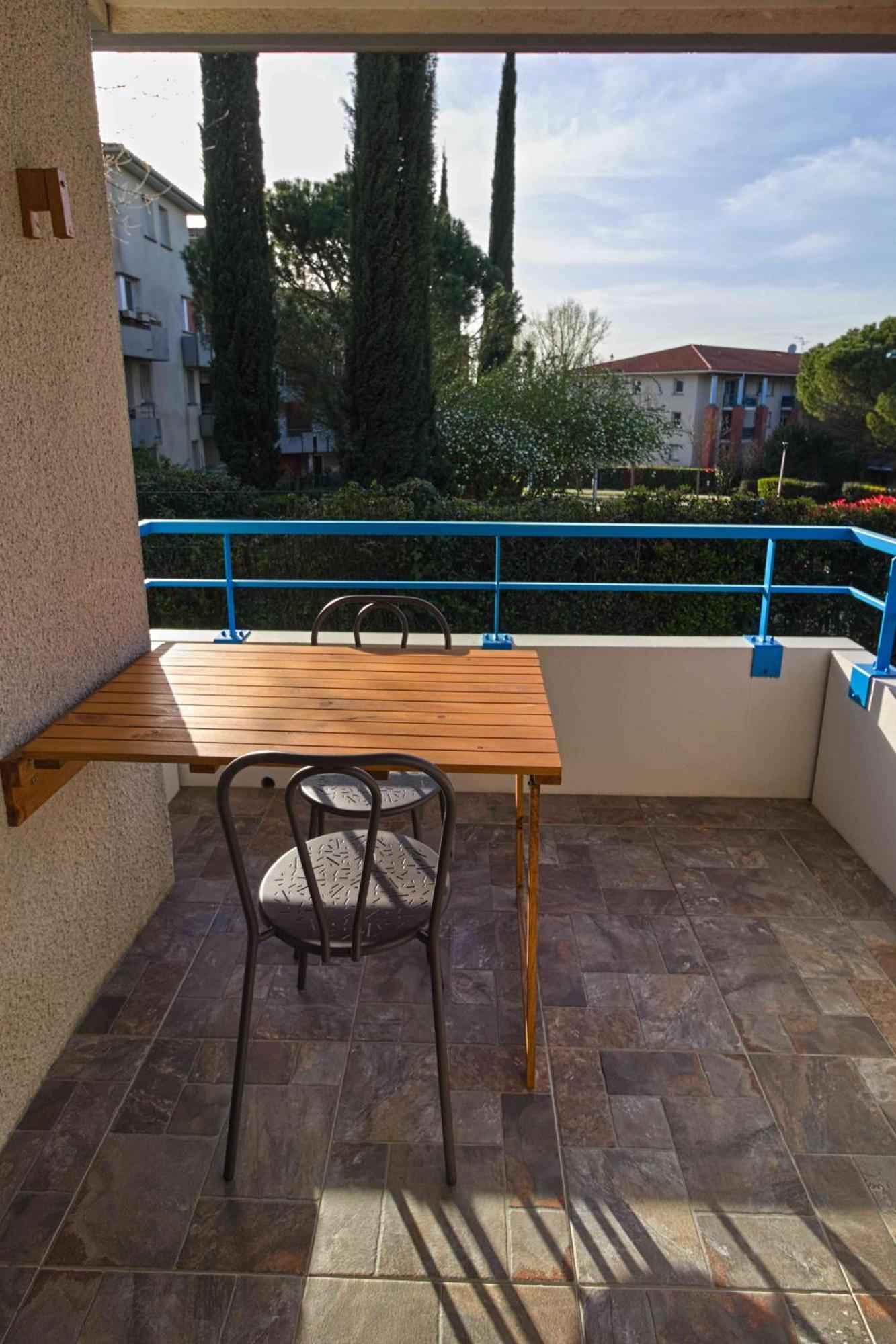 Appartement T2 Piscine Parkin Privee Colomiers Esterno foto